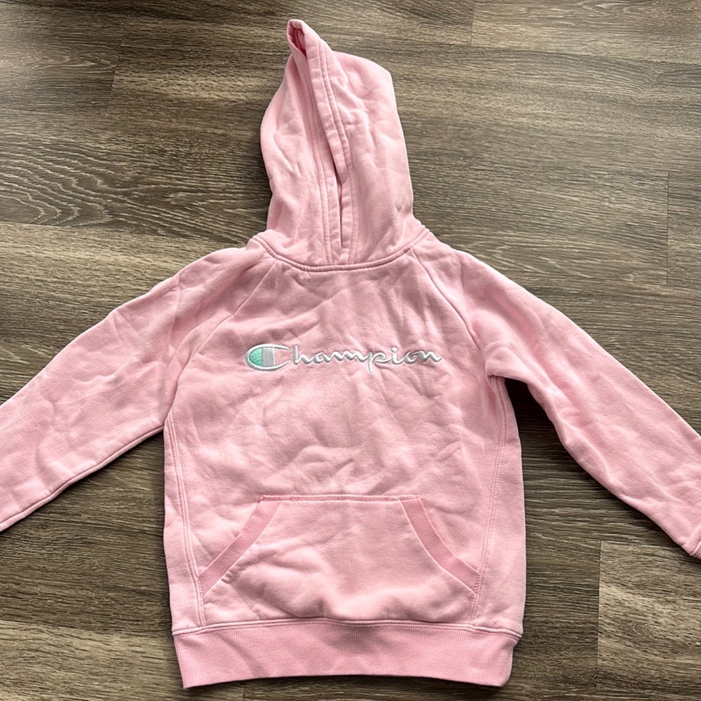 Champion Kids Pink Hoodie